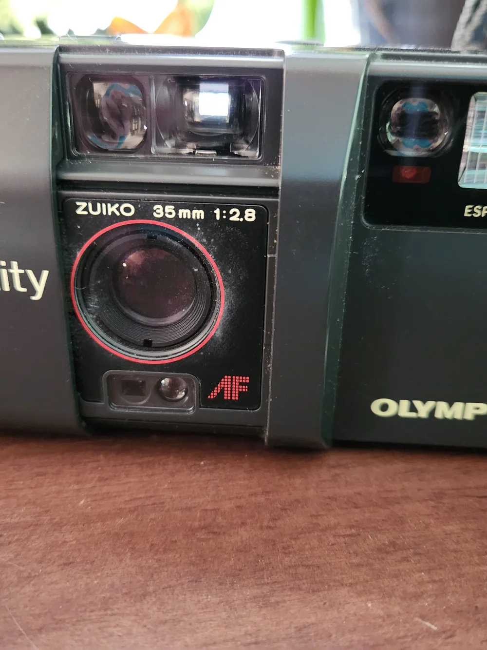 Olympus Infinity Compact Film Camera - Black